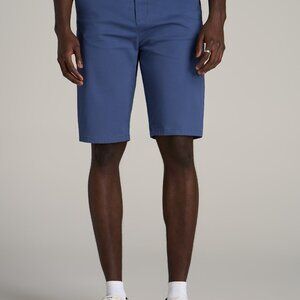 American Tall Chino Shorts for Tall Men in Steel Blue Size 3636 / Tall / Steel B